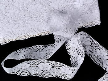 Bobbin lace No. 75498 white | 30 m - 2