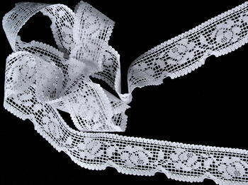 Bobbin lace No. 75506 white | 30 m - 2