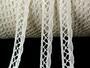 Cotton bobbin lace 75512, width 10 mm, light cream - 2/6