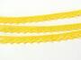 Cotton bobbin lace 75633, width 10 mm, yellow - 2/3