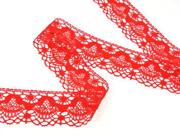 Bobbin lace No. 81289 red | 30 m - 2