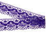 Bobbin lace No. 81289 purple | 30 m - 2/4