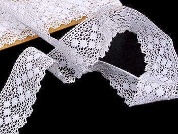 Bobbin lace No. 81301 white | 30 m - 2
