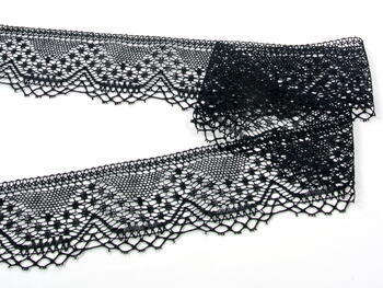 Bobbin lace No. 81735 black | 30 m - 2