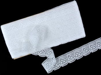 Bobbin lace No. 82032 white | 30 m - 2