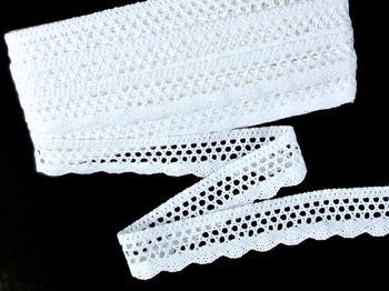 Bobbin lace No. 82121 white | 30 m - 2