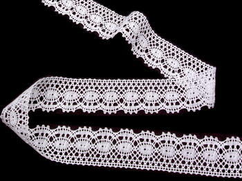 Bobbin lace No. 82171 white | 30 m - 2