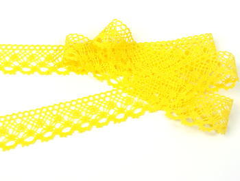 Bobbin lace No. 82222 yellow | 30 m - 2