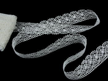 Bobbin lace No. 82231 bleached linen | 30 m - 2