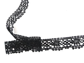 Bobbin lace No. 82236 black | 30 m - 2