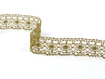 Bobbin lace No. 82308 gold antique | 30 m - 2