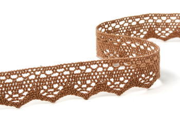 Bobbin lace No. 82332 brown | 30 m - 2