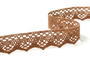 Bobbin lace No. 82332 brown | 30 m - 2/3