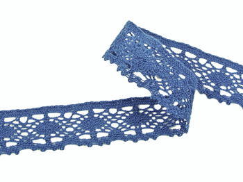 Bobbin lace No. 82338 ocean blue | 30 m - 2