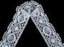 Bobbin lace No. 82339 white | 30 m - 2/6