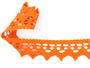 Bobbin lace No. 82341 rich orange | 30 m - 2/3