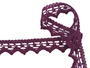 Bobbin lace No. 82352 violet | 30 m - 2/3