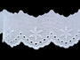 Embroidery lace No. 65028 white | 9,2 m - 3/4