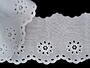 Embroidery lace No. 65031 white | 9,2 m - 3/5
