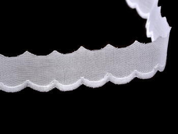 Embroidery lace No. 65045 white | 9,2 m - 3