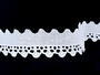 Embroidery lace No.  65090 white | 9,2 m - 3/4