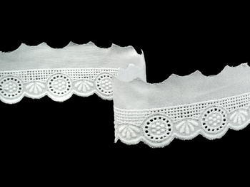 Embroidery lace No. 65116 white | 11,4 m - 3