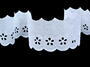 Embroidery lace No. 65001 white | 9,2 m - 3/4
