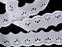 Embroidery lace No. 65010 white | 9,2 m - 3/5
