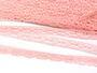 Cotton bobbin lace 73011, width 13 mm, pink - 3/3