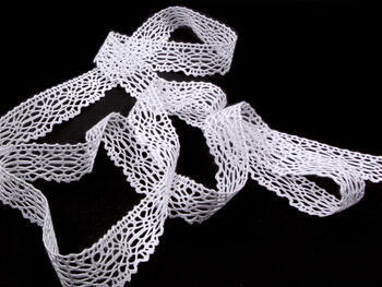 Bobbin lace No. 75020 white | 30 m - 3