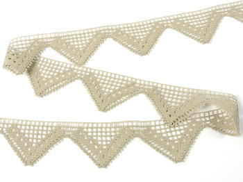 Bobbin lace No. 75054 light linen | 30 m - 3