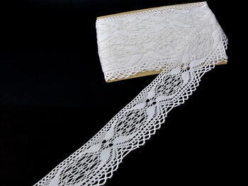 Bobbin lace No. 75057 white | 30 m - 3