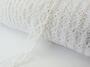 Cotton bobbin lace 75065, width 47 mm, white/Lurex gold - 3/5