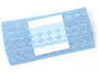 Cotton bobbin lace 75076, width 53 mm, light blue - 3/5