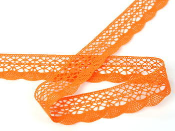 Bobbin lace No. 75077 rich orange | 30 m - 3