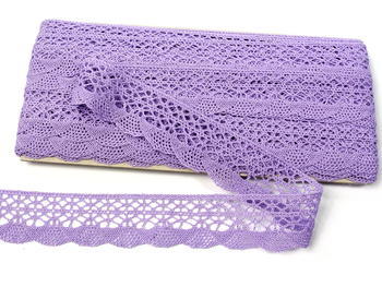 Bobbin lace No. 75077 purple III. | 30 m - 3