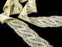 Cotton bobbin lace 75080, width 55 mm, ecru - 3/4