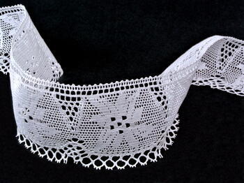 Bobbin lace No. 75115 white | 30 m - 3