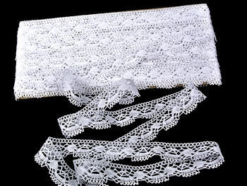 Bobbin lace No. 75129 white | 30 m - 3