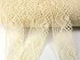 Cotton bobbin lace 75132, width 65 mm, ecru - 3/6
