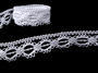 Bobbin lace No. 75179 white | 30 m - 3/4