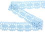 Bobbin lace No. 75187 light blue II. | 30 m - 3/3