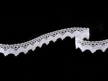 Bobbin lace No. 75191 white | 30 m - 3