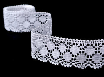 Bobbin lace No. 75195 white | 30 m - 3