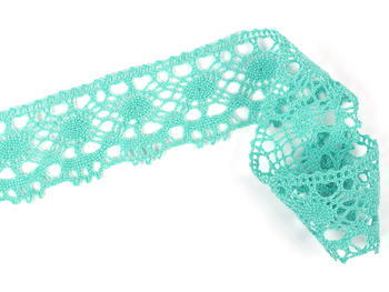 Bobbin lace No. 75238 green | 30 m - 3
