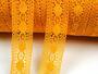 Cotton bobbin lace insert 75249, width 48 mm, yellow - 3/4