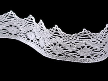 Bobbin lace No. 75251 white | 30 m - 3
