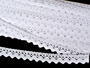 Bobbin lace No. 75260 white | 30 m - 3/5