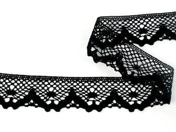 Bobbin lace No. 75261 black | 30 m - 3