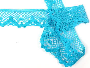 Bobbin lace No. 75261 turquoise | 30 m - 3
